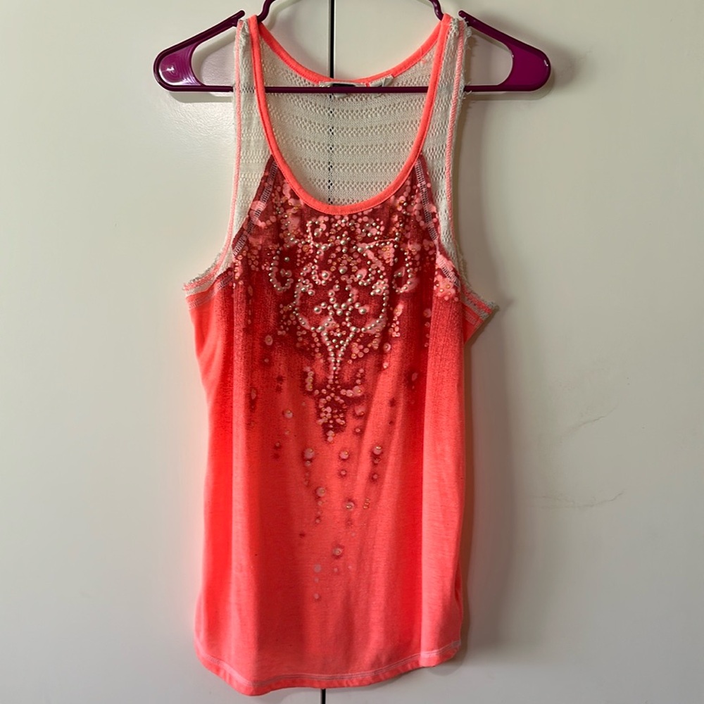 Miss Me Women’s Large detailed tank top